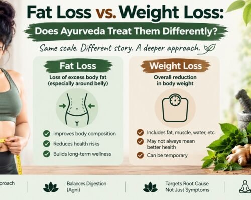 Fat Loss vs Weight Loss Does Ayurveda Treat Them Differently